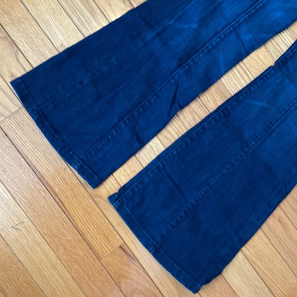 Fidelity Flare bottom jeans, seam up front - Picture 3 of 7